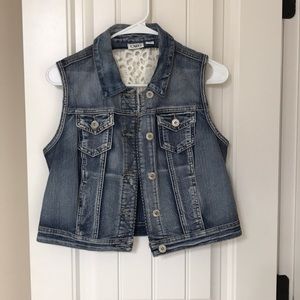 Precious Blue Jean Vest